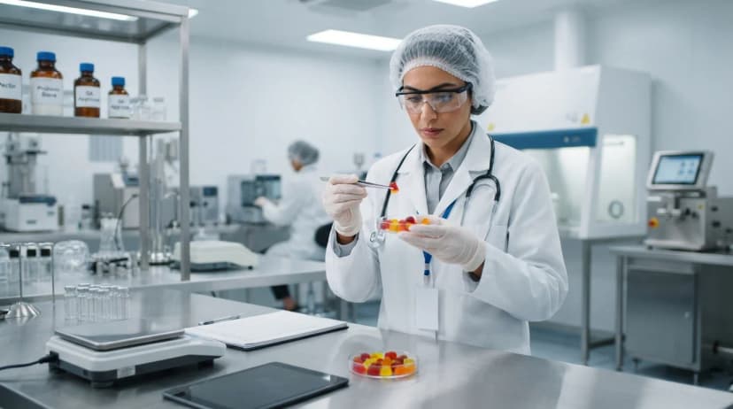 Pectin-based production of animal free halal probiotic gummies for the Middle East market