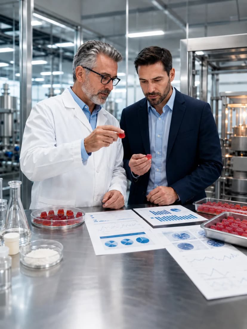 Technical illustration for Why Heat-Stable Probiotics Matter in Gummies - Probiota Innovations