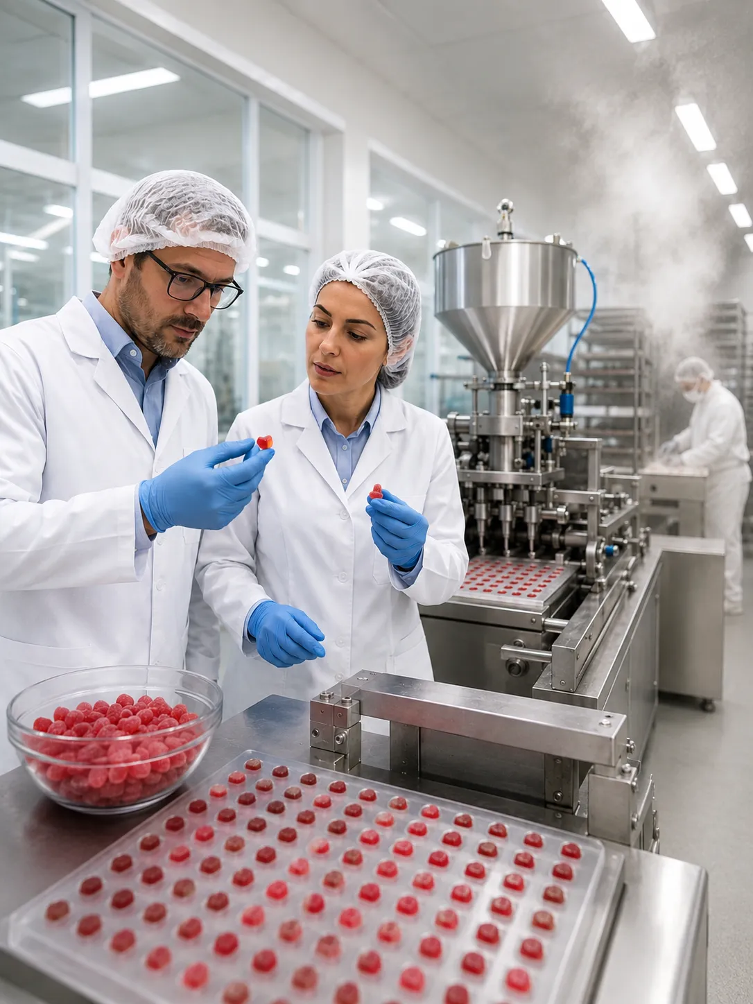 Starchless Depositing vs Starch Mogul Lines for Functional Gummies