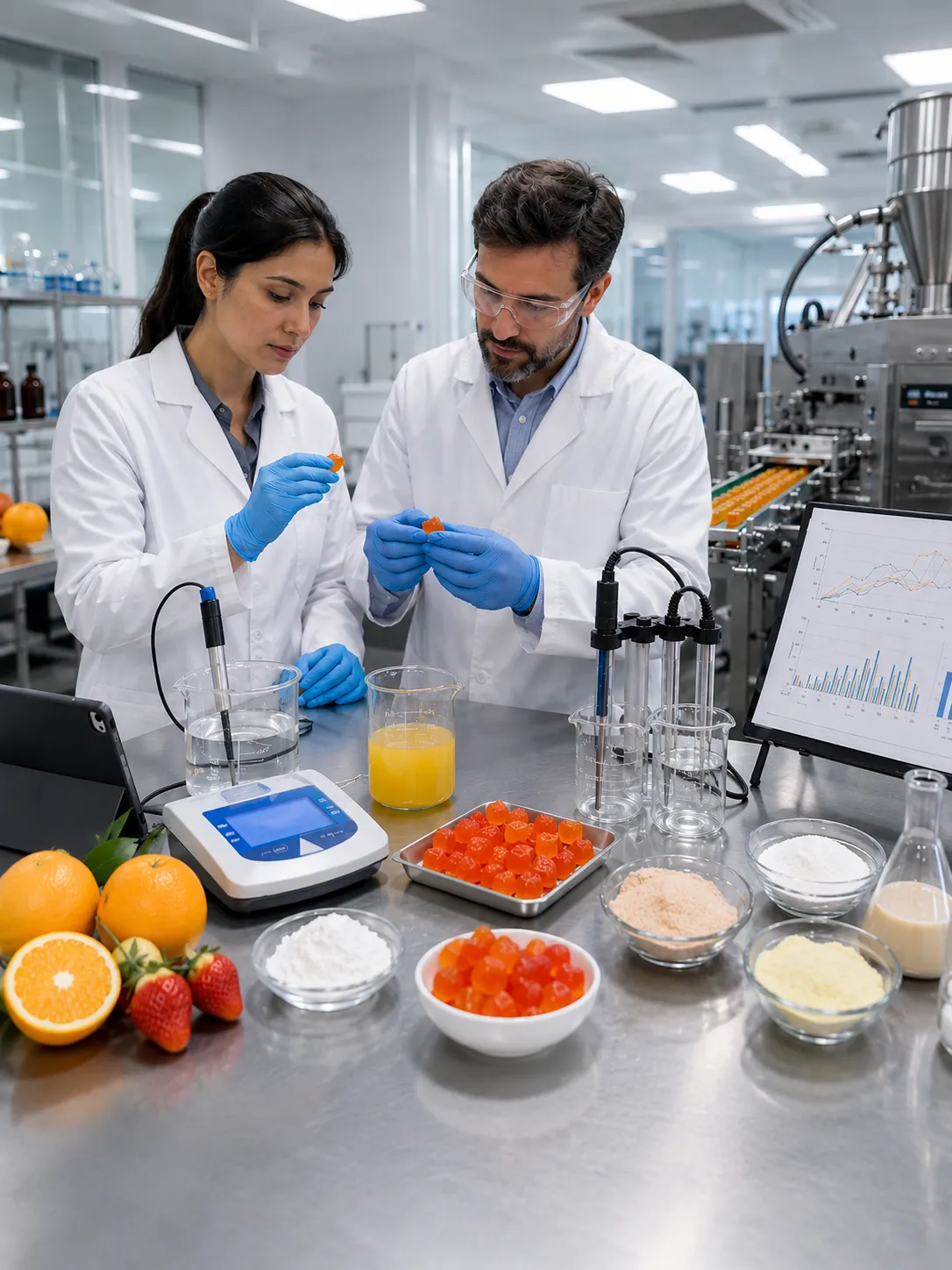 Formulating Gummies with High-Dose Vitamin C: Acidity and Gel Strength