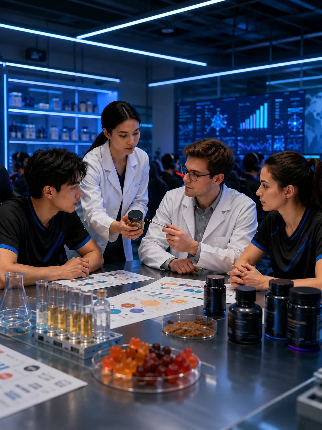 Gummy Supplements for the E-Sports Demographic: Vision and Focus Formulations